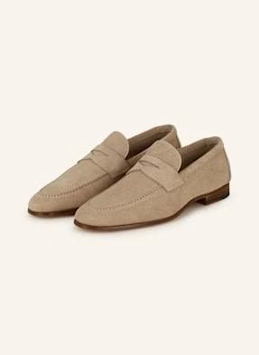 Magnanni Penny Loafers Blak 644 beige