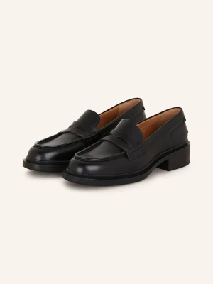 Magnanni Penny Loafers schwarz CZARNY