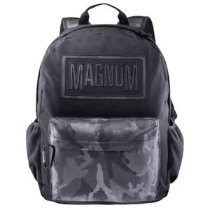 Magnum Corps BLK-SLV, Męskie, Czarne, plecaki, poliester, rozmiar: One size