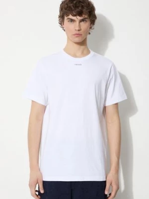 Maharishi t-shirt bawełniany Micro Maharishi męski kolor biały gładki 1307.WHITE