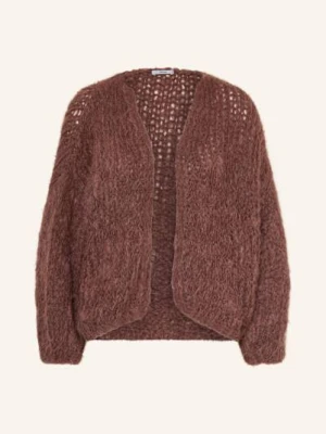 Maiami Dzianinowe Wdzianko Z Dodatkiem Z Alpaki braun