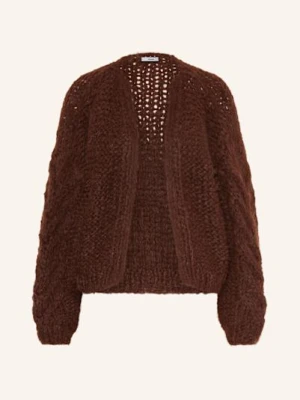 Maiami Dzianinowe Wdzianko Z Dodatkiem Z Alpaki braun