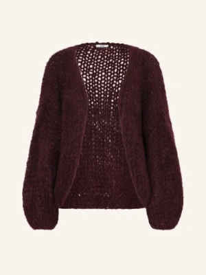 Maiami Dzianinowe Wdzianko Z Dodatkiem Z Alpaki rot