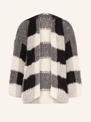 Maiami Dzianinowe Wdzianko Z Dodatkiem Z Alpaki schwarz