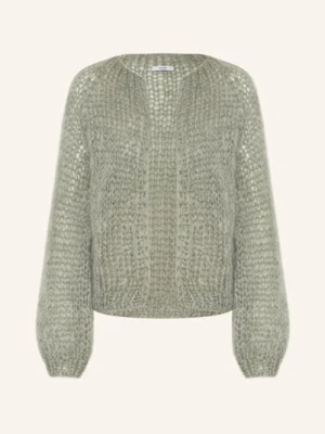 Maiami Dzianinowe Wdzianko Z Moheru grau