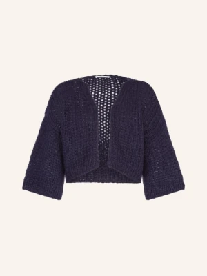 Maiami Dzianinowy Sweter Z Alpaki Z Rękawami 3/4 beige