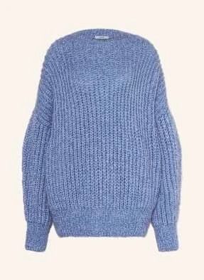 Maiami Sweter Z Dodatkiem Alpaki blau