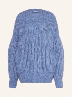 Maiami Sweter Z Dodatkiem Alpaki blau