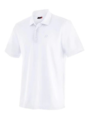 Maier Sports Funkcyjna koszulka polo "Ulrich" w kolorze białym rozmiar: XL