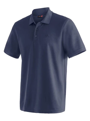 Maier Sports Funkcyjna koszulka polo "Ulrich" w kolorze granatowym rozmiar: S