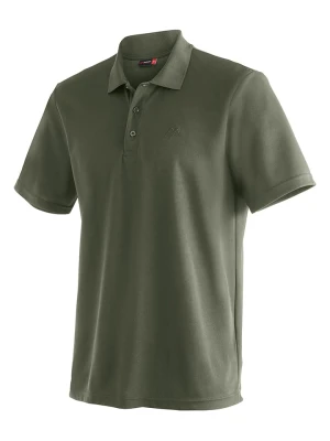 Maier Sports Funkcyjna koszulka polo "Ulrich" w kolorze khaki rozmiar: M