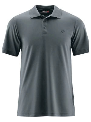 Maier Sports Funkcyjna koszulka polo "Ulrich" w kolorze szarym rozmiar: L
