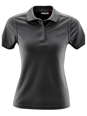 Maier Sports Funkcyjna koszulka polo "Ulrike" w kolorze czarnym rozmiar: 44