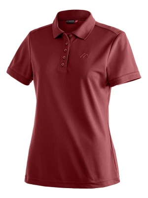 Maier Sports Funkcyjna koszulka polo "Ulrike" w kolorze czerwonym rozmiar: 38