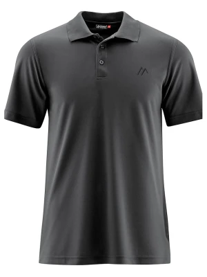 Maier Sports Funkcyjna koszulka polo w kolorze czarnym rozmiar: S