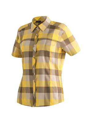 Maier Sports Koszula funkcyjna "Kendra" w kolorze żółto-szarym rozmiar: 44