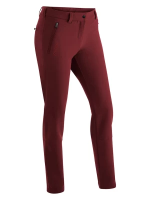 Maier Sports Spodnie funkcyjne "Helga" w kolorze bordowym rozmiar: 25