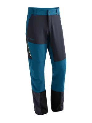 Maier Sports Spodnie funkcyjne "Ofot Hyb M" w kolorze niebiesko-czarnym rozmiar: 58