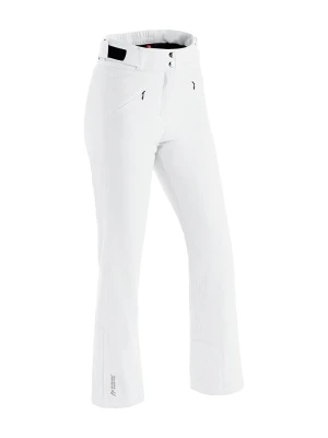 Maier Sports Spodnie narciarskie "Allissia slim 2.1" w kolorze białym rozmiar: 38