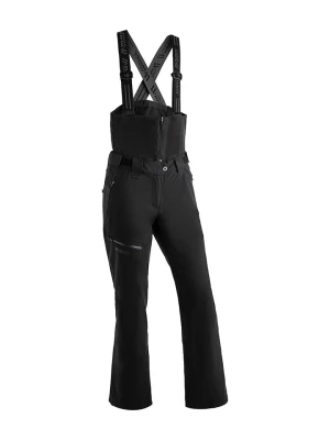 Maier Sports Spodnie narciarskie "Diabas Bib" w kolorze czarnym rozmiar: 42