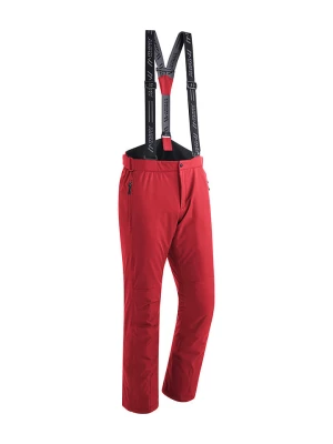 Maier Sports Spodnie narciarskie "Joscha" w kolorze czerwonym rozmiar: 54