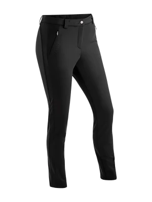 Maier Sports Spodnie softshellowe "Lapilli" w kolorze czarnym rozmiar: 38