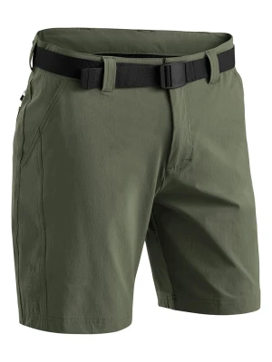 Maier Sports Szorty funkcyjne "Nil" w kolorze khaki rozmiar: 50