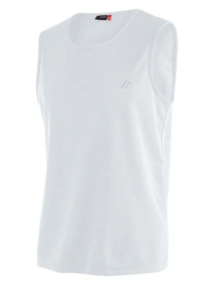 Maier Sports Top funkcyjny "Peter" w kolorze białym rozmiar: L