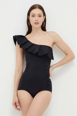 MAIO Paris jednoczęściowy strój kąpielowy kolor czarny miękka miseczka Orsay