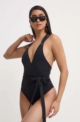 MAIO Paris jednoczęściowy strój kąpielowy kolor czarny miękka miseczka Rimini