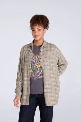 Maisie koszula damska super miękka luźny krój - Green Animal