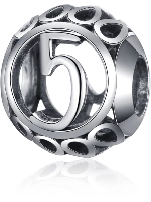 MAISON D'ARGENT Srebrny koralik "Number 5" rozmiar: onesize