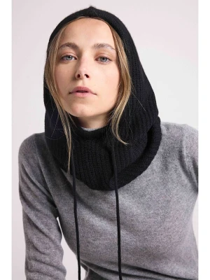 Maison Héritage Cashmere Kaszmirowa kominiarka w kolorze czarnym rozmiar: onesize