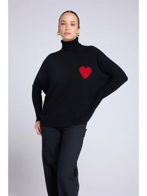 Maison Héritage Cashmere Kaszmirowy golf w kolorze czarnym rozmiar: L/XL