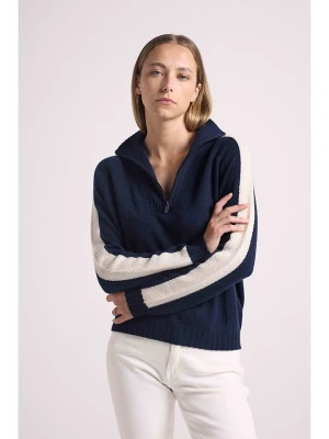 Maison Héritage Cashmere Kaszmirowy sweter w kolorze granatowym rozmiar: M