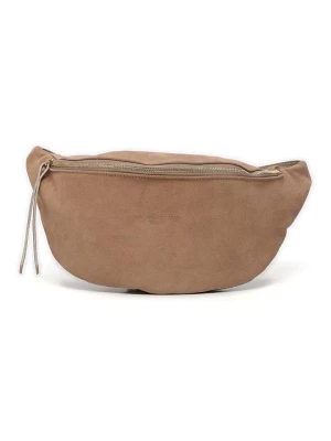 maison héritage PARIS Skórzana saszetka "Rachel" w kolorze beżowym - 34 x 17 cm rozmiar: onesize