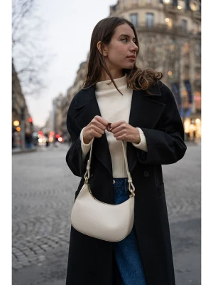 maison héritage PARIS Skórzana torebka "Brisac" w kolorze beżowym - 23 x 18 x 8 cm rozmiar: onesize