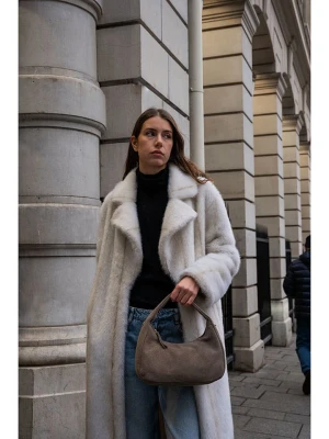 maison héritage PARIS Skórzana torebka "Gisor Suede" w kolorze beżowym - 29 x 20 x 10 cm rozmiar: onesize