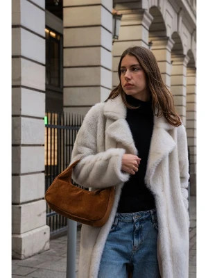 maison héritage PARIS Skórzana torebka "Gisor Suede" w kolorze jasnobrązowym - 29 x 29 x 10 cm rozmiar: onesize