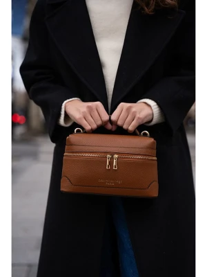 maison héritage PARIS Skórzana torebka "Grand Simos" w kolorze jasnobrązowym - 25 x 22 x 10 cm rozmiar: onesize