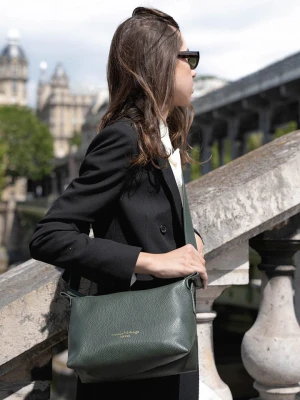 maison héritage PARIS Skórzana torebka "Mini July" w kolorze antracytowym - 30 x 16 x 13 cm rozmiar: onesize