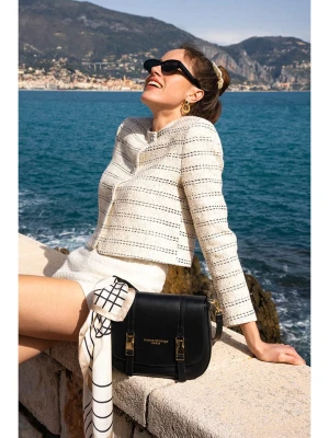 maison héritage PARIS Skórzana torebka "Tex Box" w kolorze czarnym - 25 x 19 x 9 cm rozmiar: onesize