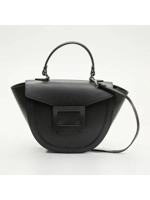 maison héritage PARIS Skórzana torebka "Votti" w kolorze czarnym - 28 x 21 x 9 cm rozmiar: onesize