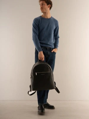 maison héritage PARIS Skórzany plecak "Jonas" w kolorze czarnym - 32 x 36 x 16 cm rozmiar: onesize