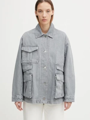 Maison Kitsuné Barn kurtka jeansowa damska