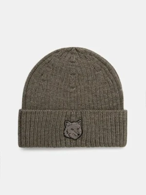 Maison Kitsuné czapka wełniana Bold Fox Head