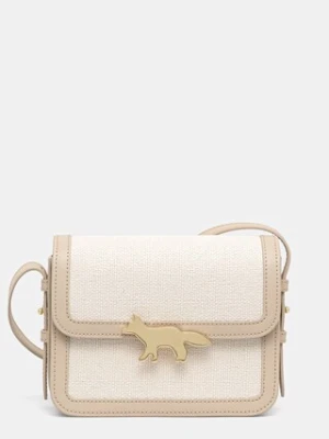 Maison Kitsuné Edie torebka kuferek damska skórzana