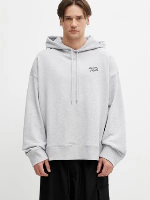 Maison Kitsuné Handwriting bluza z kapturem bawełniana męska