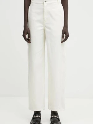 Maison Kitsuné jeansy Tapered damskie high waist PW01104WD4015