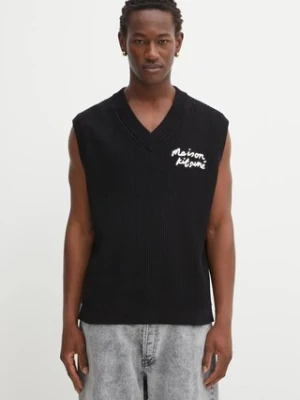 Maison Kitsuné kamizelka Maison Kitsune Handwriting